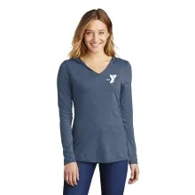 Women’s Long Sleeve Hoodie  - Screen Print